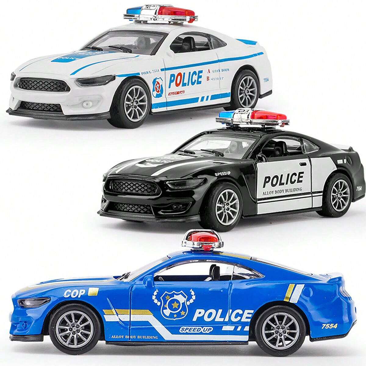 Kids Toys Car - Casting Alloy Model Car Pullback Function