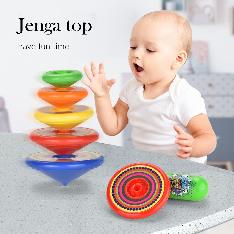 Kids Toys Under 50 - Stacking Spinning Top Toy For Kids