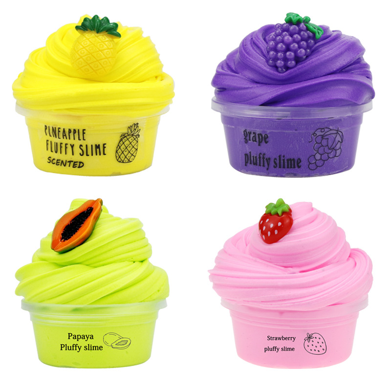 Kids Toys Amazon - Fruit Slime, Fluffy Cloud Slime, Puff