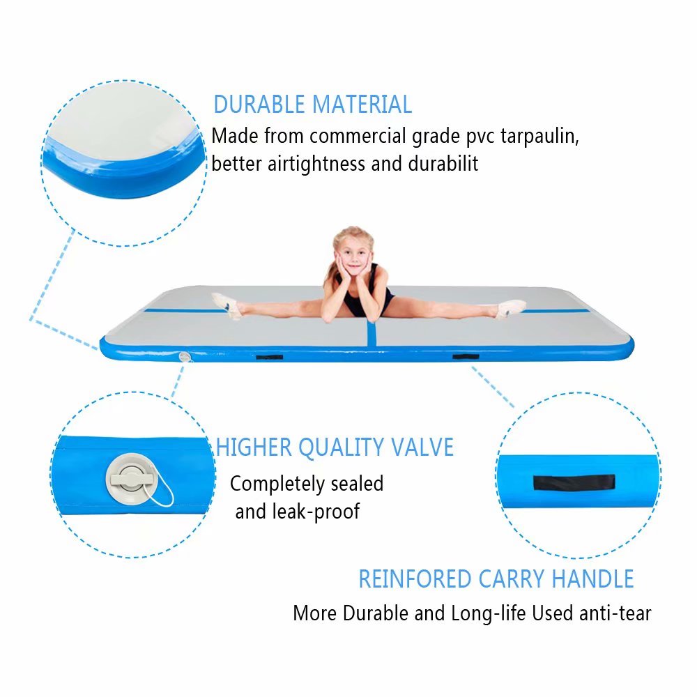 Kids Yoga Toys - 4M Inflatable Airtrack Yoga mat Pvc