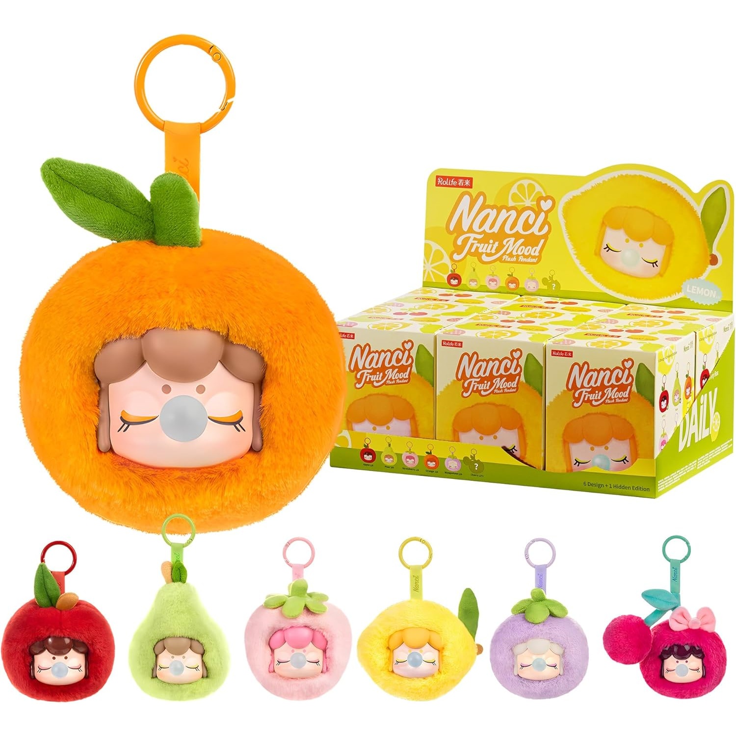 Kids Toys 3 Year Old - Rolife Plush Blind Box Nanci's Fruit