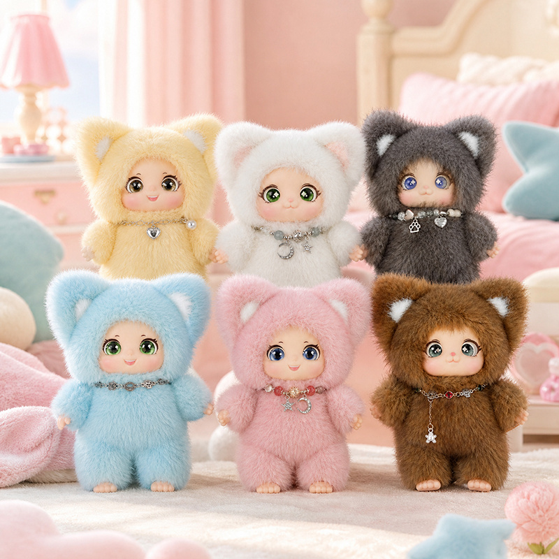 Kawaii Fox Plush Toy Fox Vinyl - đánh giá và giá Kids Toys Movie