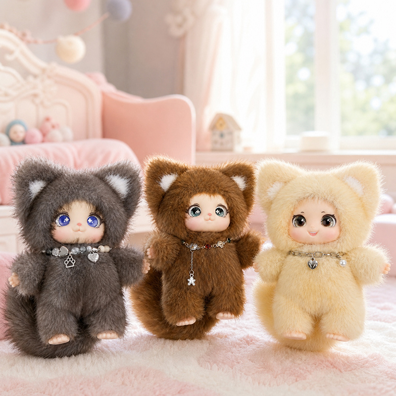 Kawaii Fox Plush Toy Fox Vinyl - đánh giá và giá Kids Toys Movie