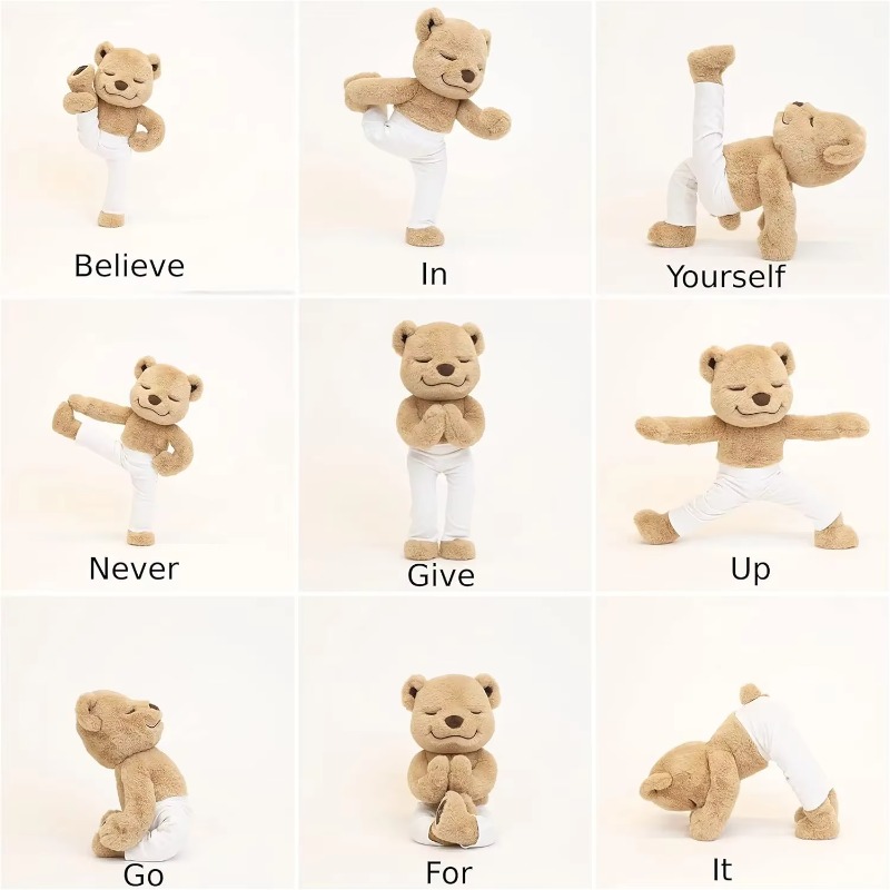 Cute Yoga Bear Doll Variety Sh - đánh giá và giá Kids Yoga Toys