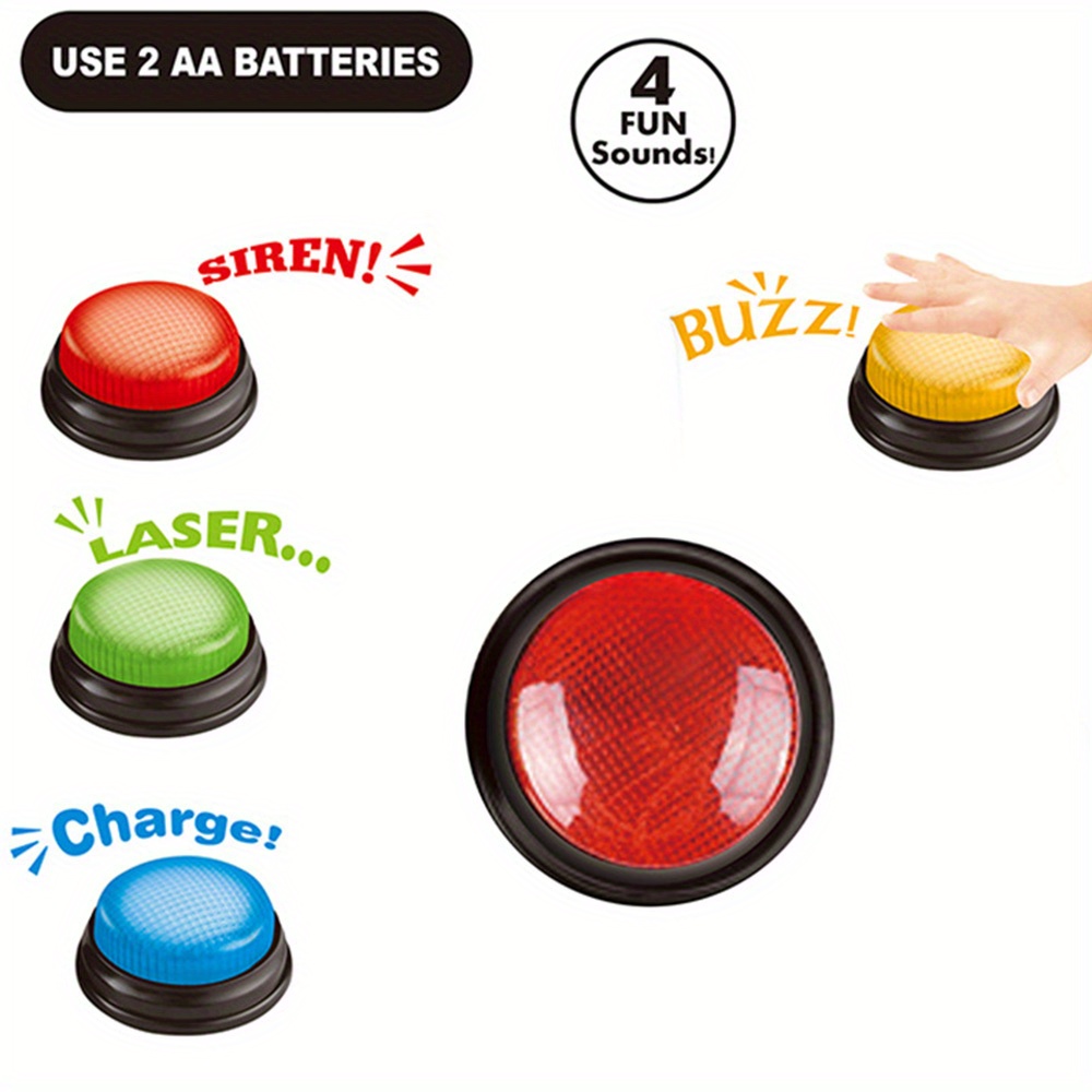 4pcs Lights and Sounds Buzzers - đánh giá và giá Kids Toys Return Gift