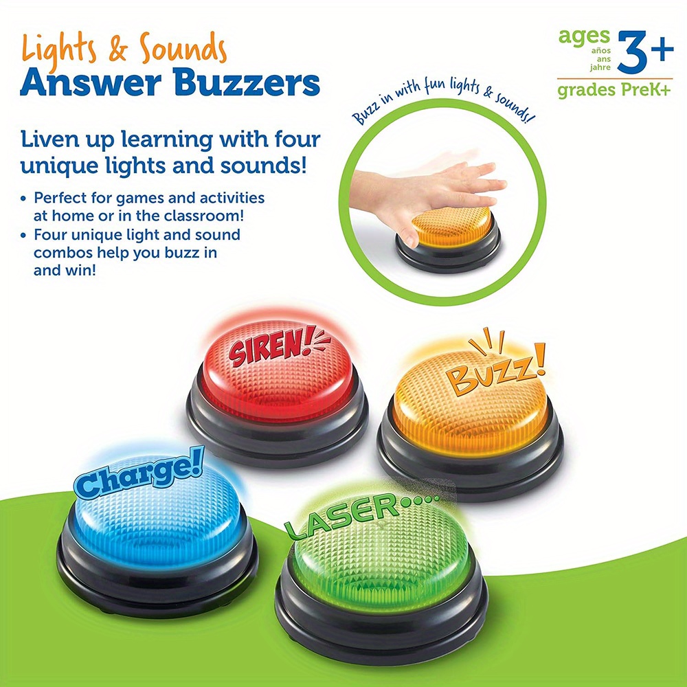 4pcs Lights and Sounds Buzzers - đánh giá và giá Kids Toys Return Gift