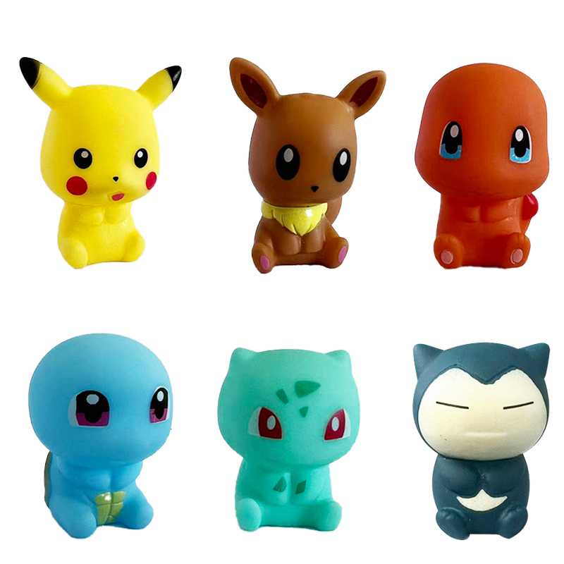 6Pcs Pokemon Bath Toys Pikachu - đánh giá và giá Kids Toys Under 100