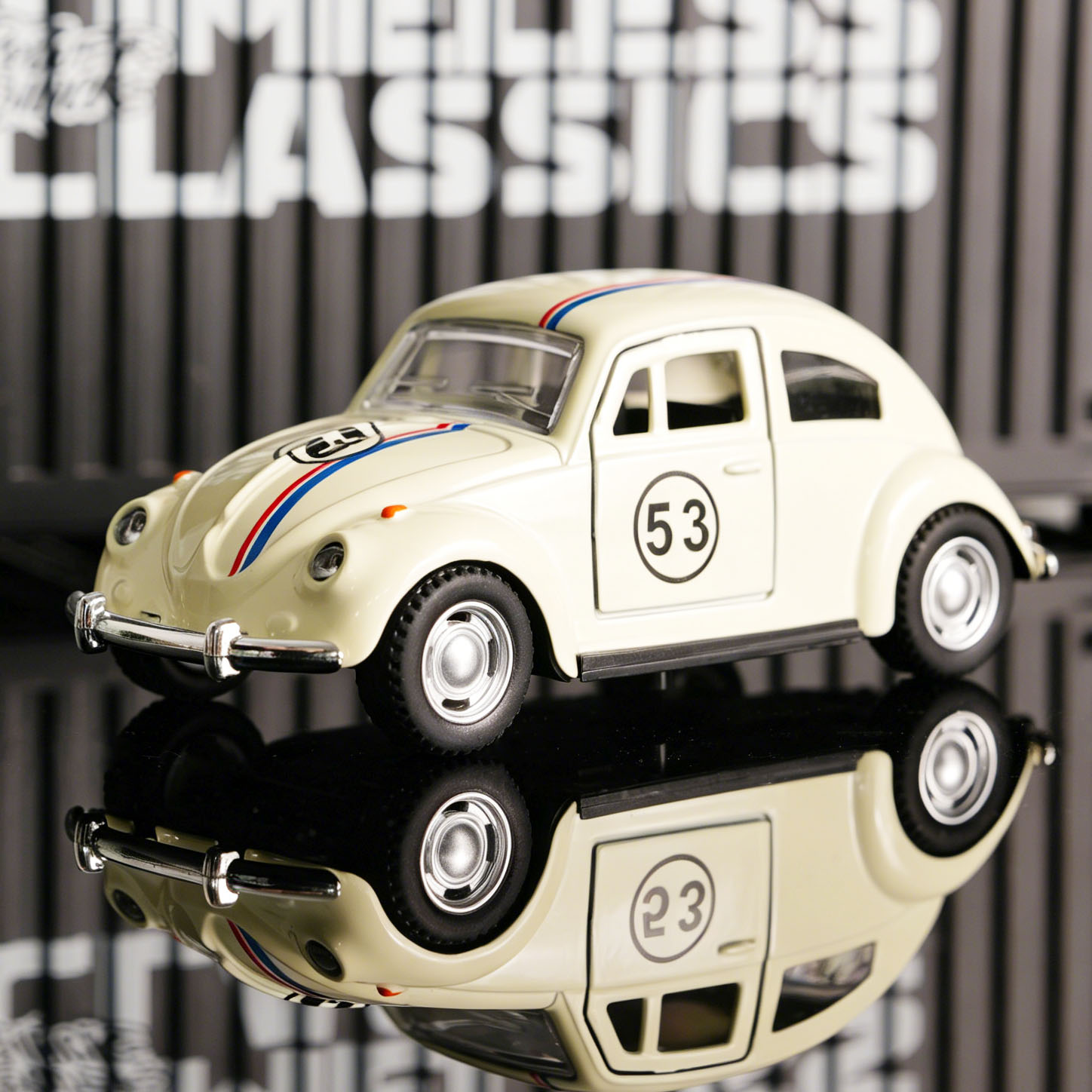 1:32 White No.53 Beetle Diecas - đánh giá và giá Kids Toys Car