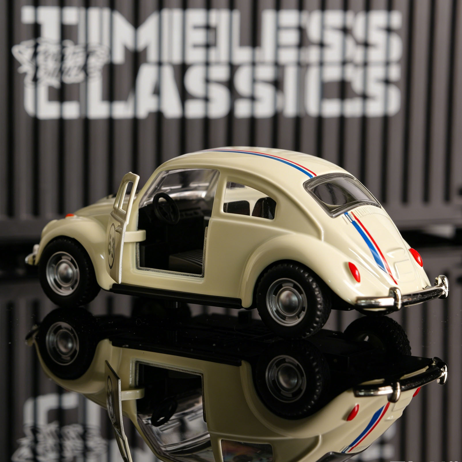 1:32 White No.53 Beetle Diecas - đánh giá và giá Kids Toys Car