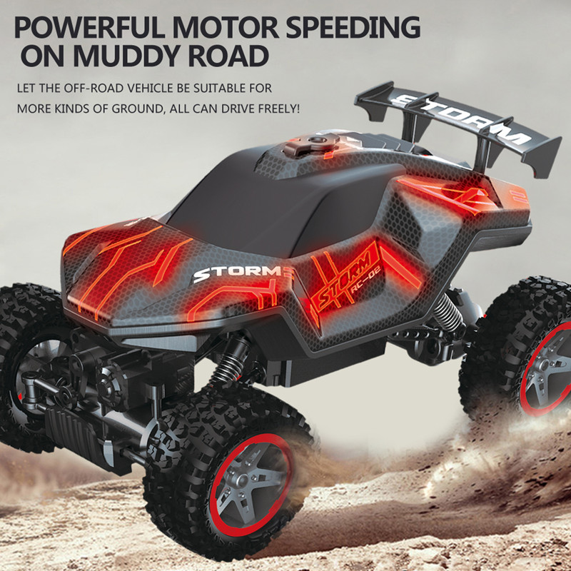 1:16 One-key Spray All-terrain - đánh giá và giá Kids Toys Under 50