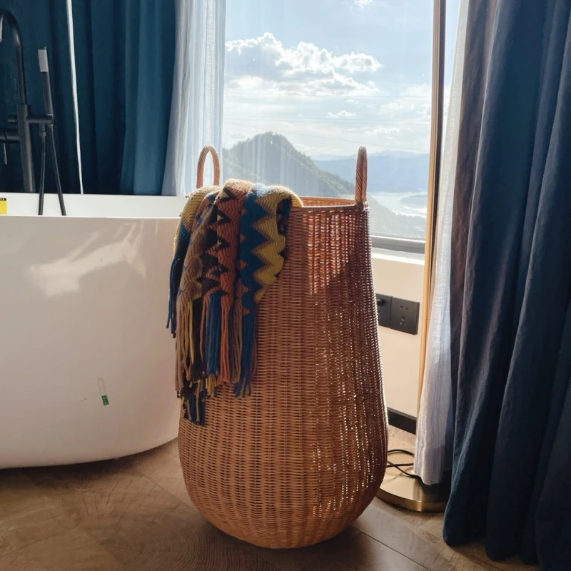 Rattan Storage Basket Large Ca - đánh giá và giá Kids Yoga Toys