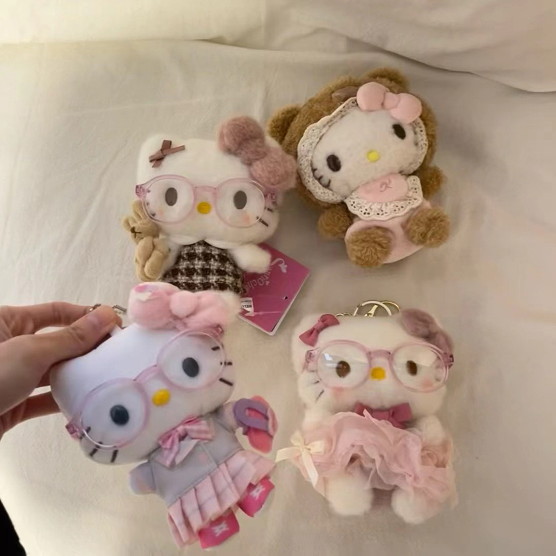 Cute Hello Kitty Plush Keychai - đánh giá và giá Kids Toys Movie