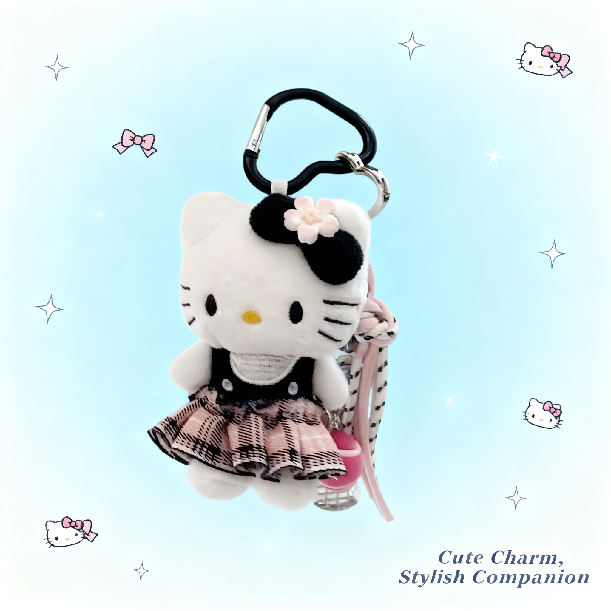 Cute Hello Kitty Plush Keychai - đánh giá và giá Kids Toys Movie