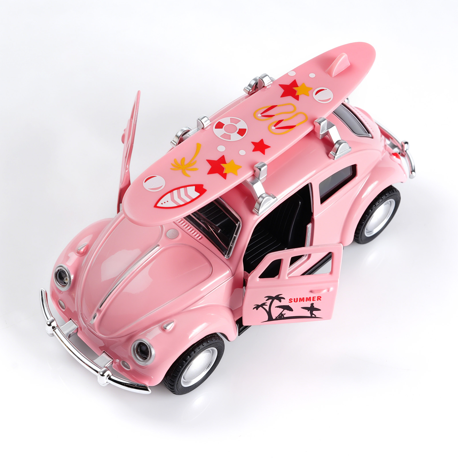 1:36 Pink Volkswagen Beetle Di - đánh giá và giá Kids Toys Car