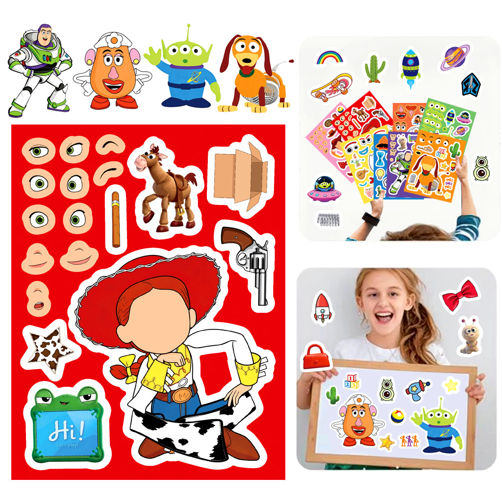 Toy Story 5 Make a Face Sticke - đánh giá và giá Kids Toys Return Gift