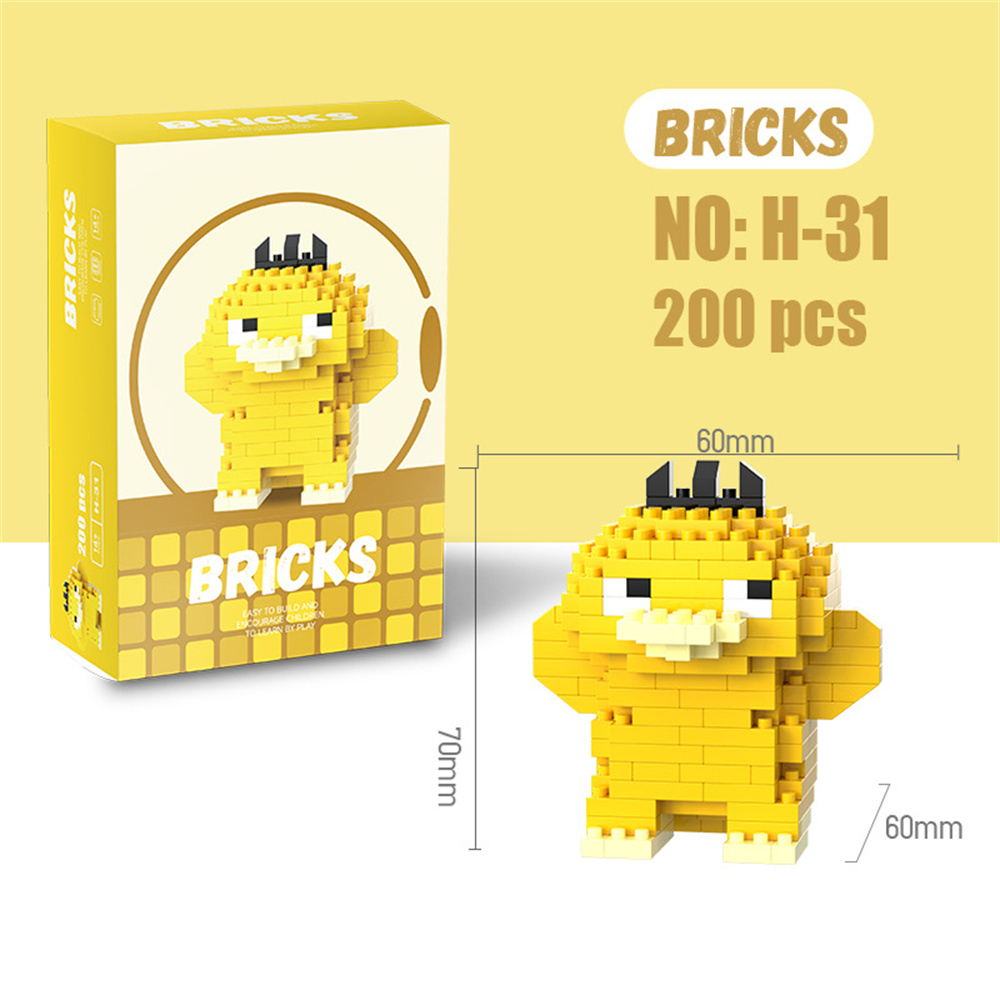 Pokemon Micro Building Blocks  - đánh giá và giá Kids Toys Movie