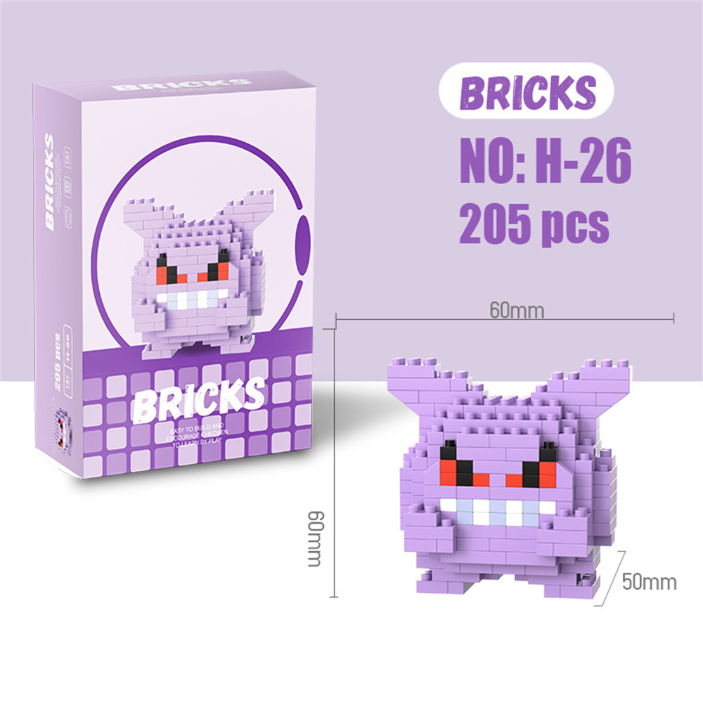 Pokemon Micro Building Blocks  - đánh giá và giá Kids Toys Movie