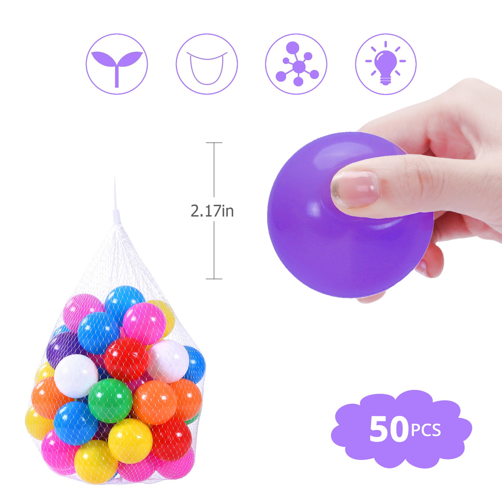COLOBOBO Plastic Ball Pit Ball - đánh giá và giá Kids Toys Under 50