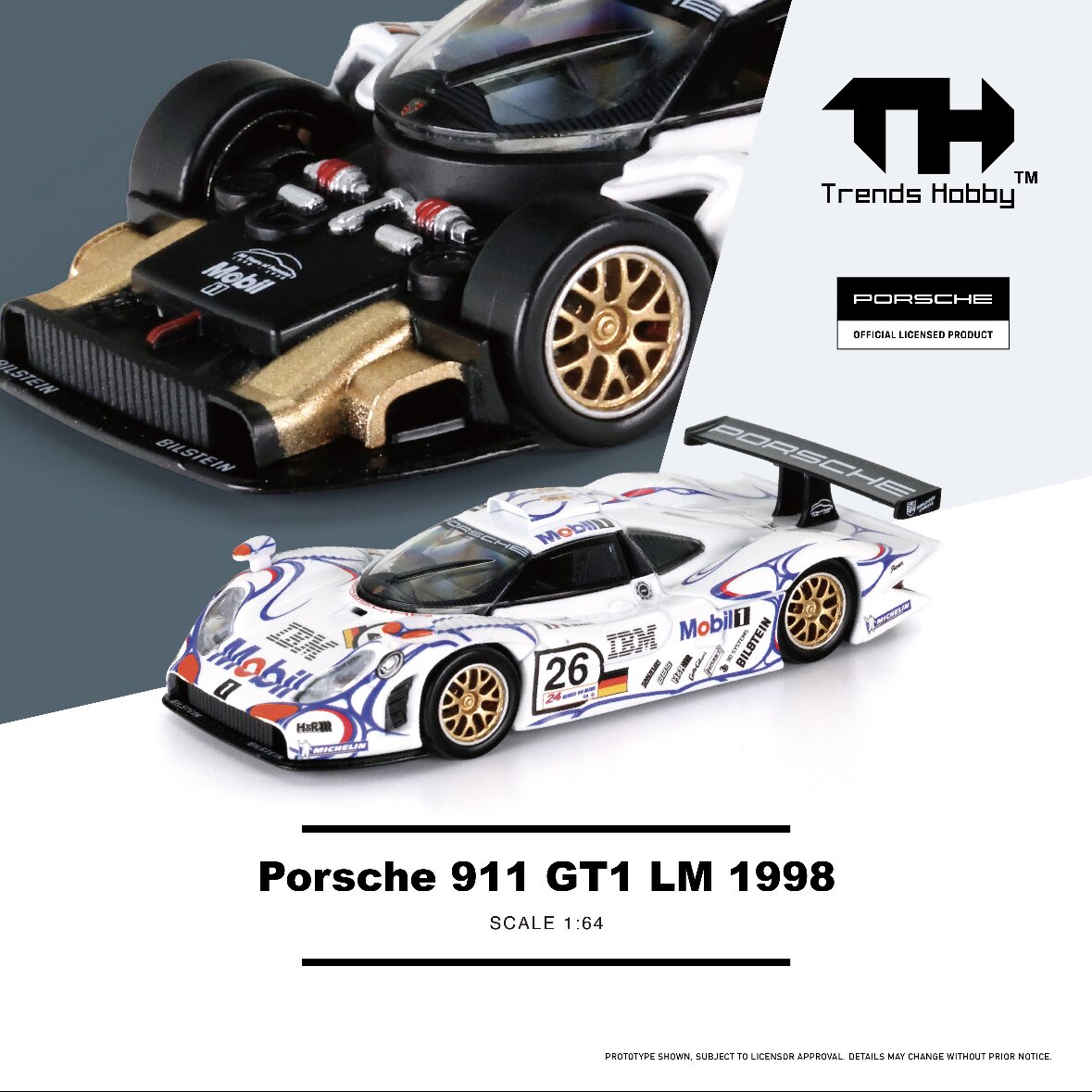 TH 1/64 Porsche 911 GT3 R LeMa - đánh giá và giá Kids Toys Car