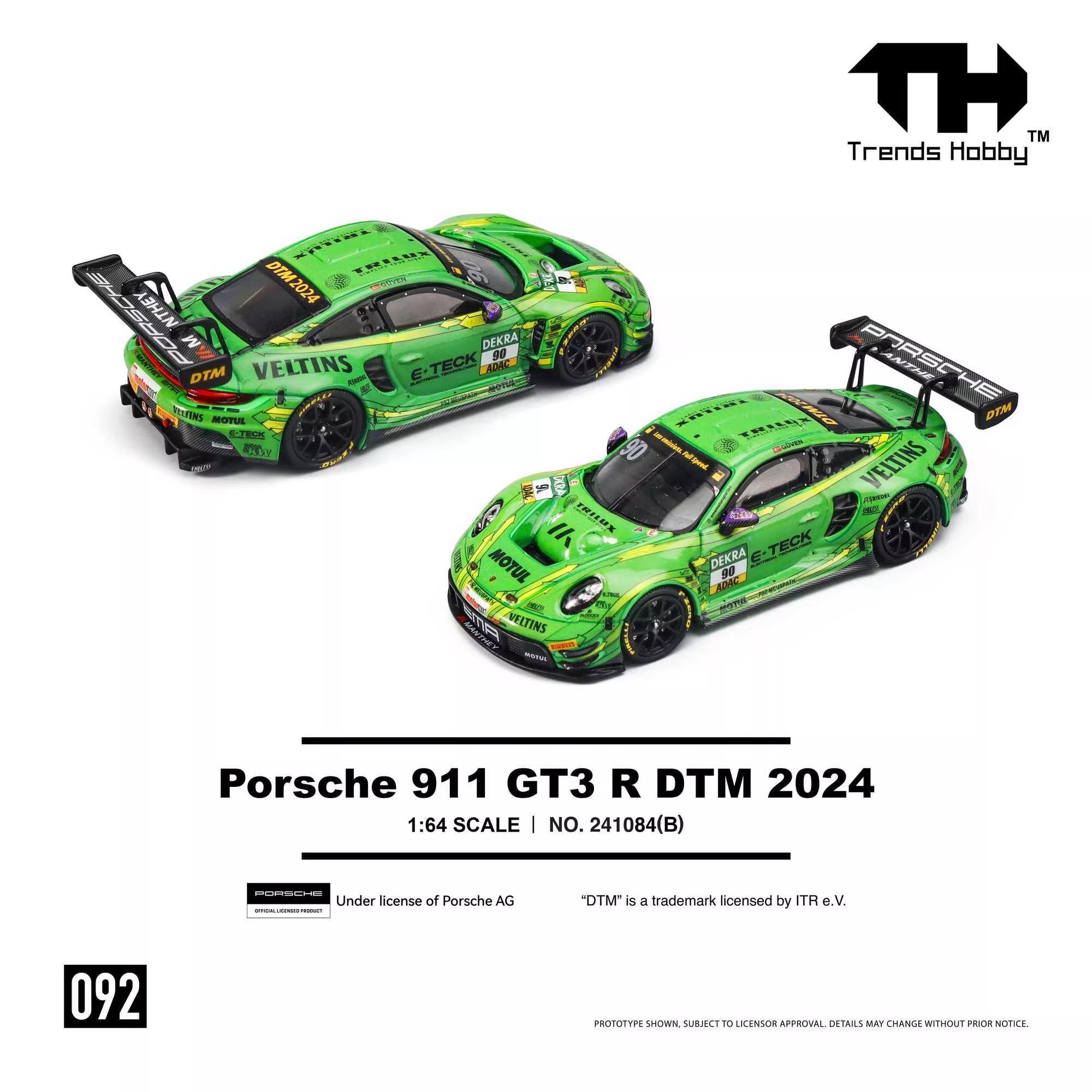 TH 1/64 Porsche 911 GT3 R LeMa - đánh giá và giá Kids Toys Car