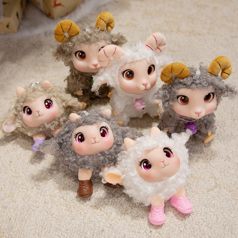 Kawaii Lamb Plush Toy Soft Vin - đánh giá và giá Kids Toys Movie