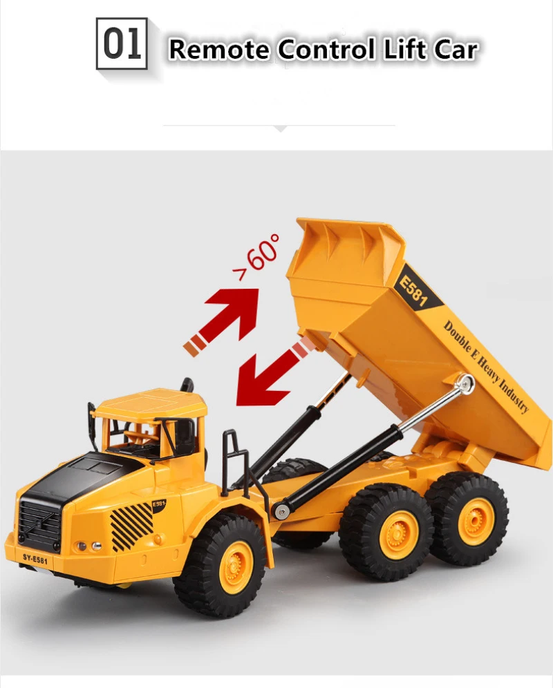 Remote Control Dump Truck RC 1 - đánh giá và giá Kids Toys Under 50