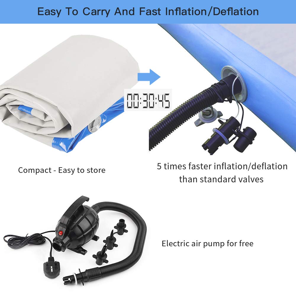 4M Inflatable Airtrack Yoga ma - đánh giá và giá Kids Yoga Toys