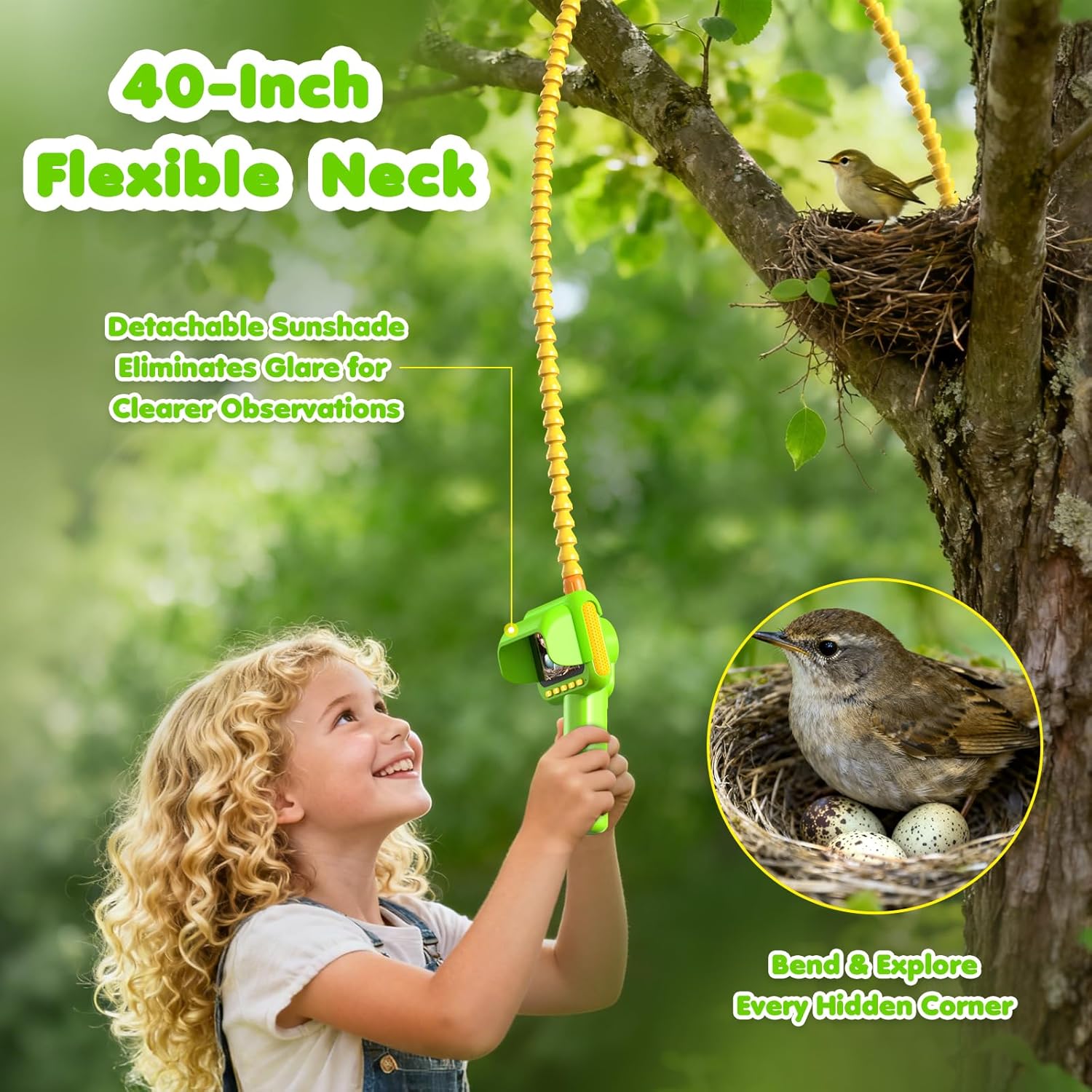 Endoscope for Kids, Borescope  - đánh giá và giá Kids Toys 3 Year Old