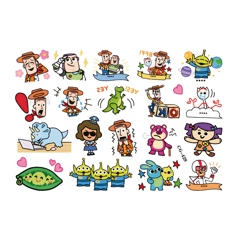2026 HOT Toy Story temporary t - đánh giá và giá Kids Toys Return Gift