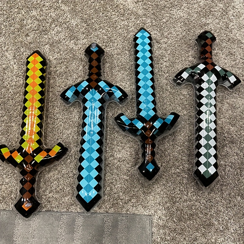 3Pcs Pixel Style Inflatable Sw - đánh giá và giá Kids Toys Return Gift