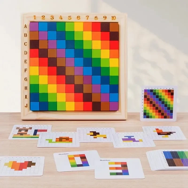 Montessori Color Counting Buil - đánh giá và giá Kids Toys Under 100