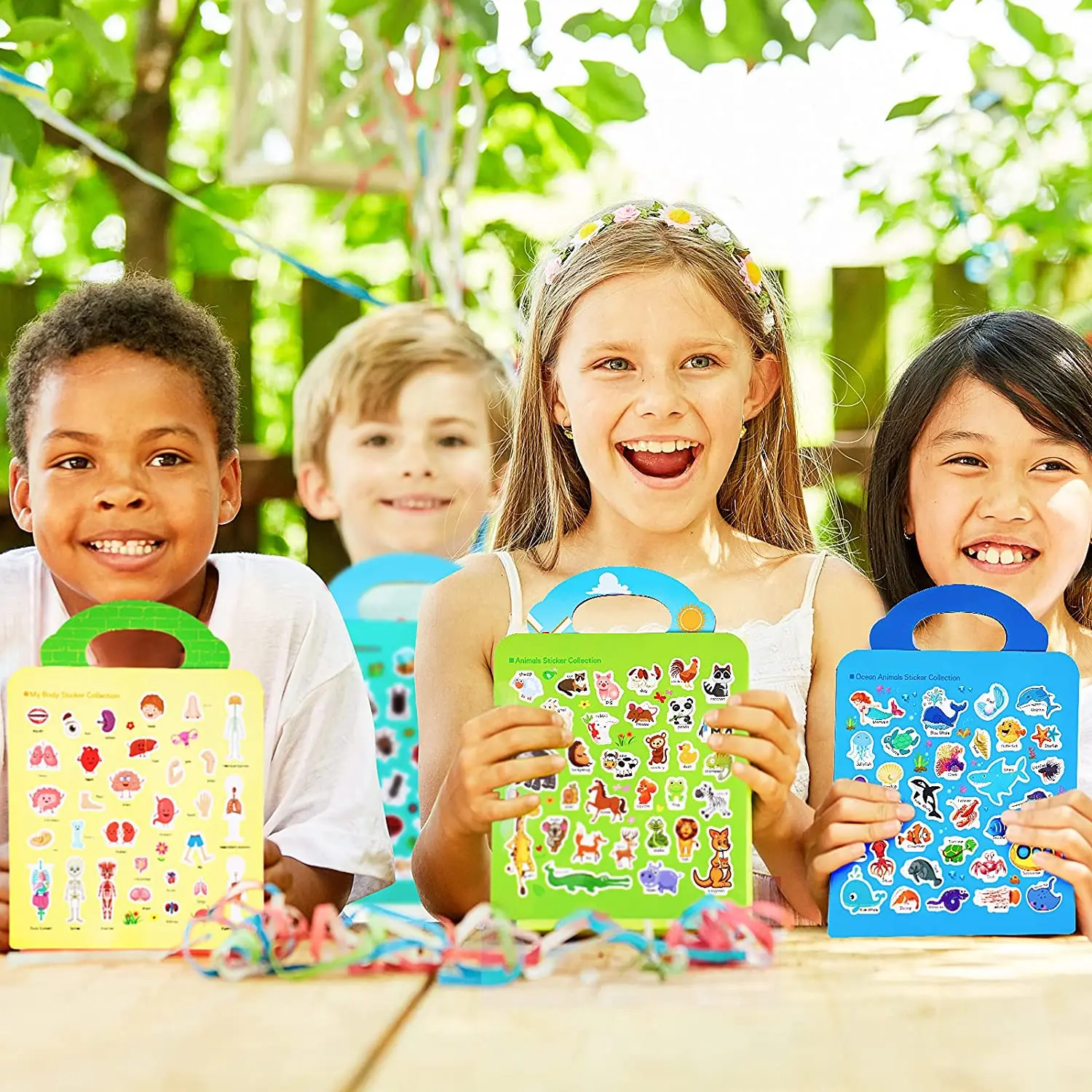 Kids Reusable Sticker Book Mul - đánh giá và giá Kids Toys 10 Year Old